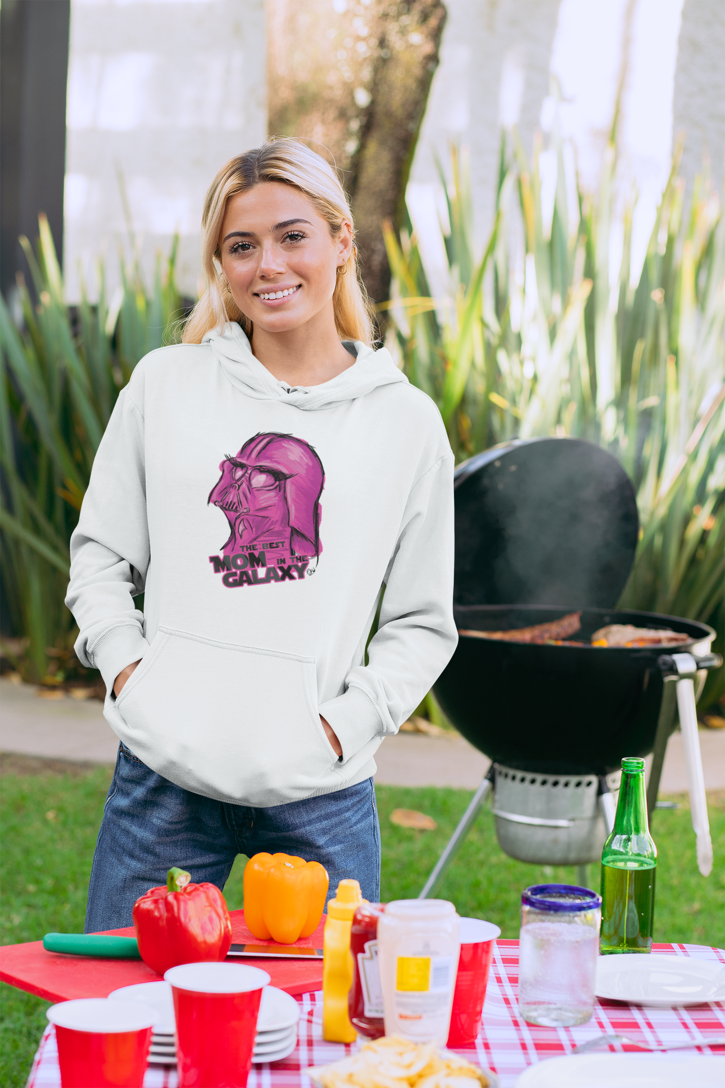 Best Mom - Damen organic Hoodie, in mehreren Farben