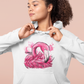 Flamingo | Hell  - Unisex organic Hoodie, in mehreren Farben